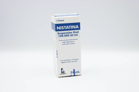 Nistatina Gotas 100.000 Ui/ml x 24 ml Bph