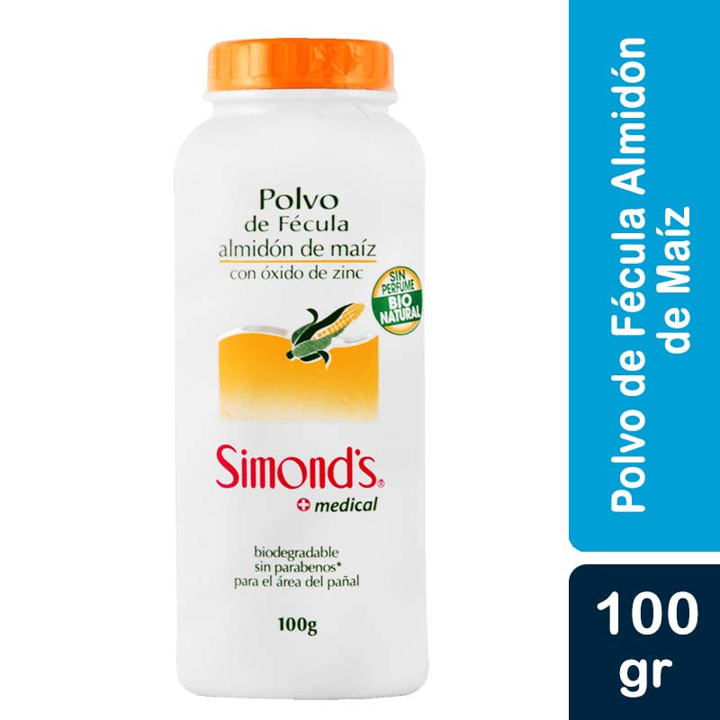 Simonds Fecula Polvo x 100 Gr (Talcos Y Pomadas)
