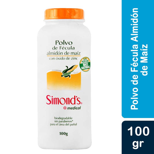 Simonds Fecula Polvo x 100 Gr (Talcos Y Pomadas)