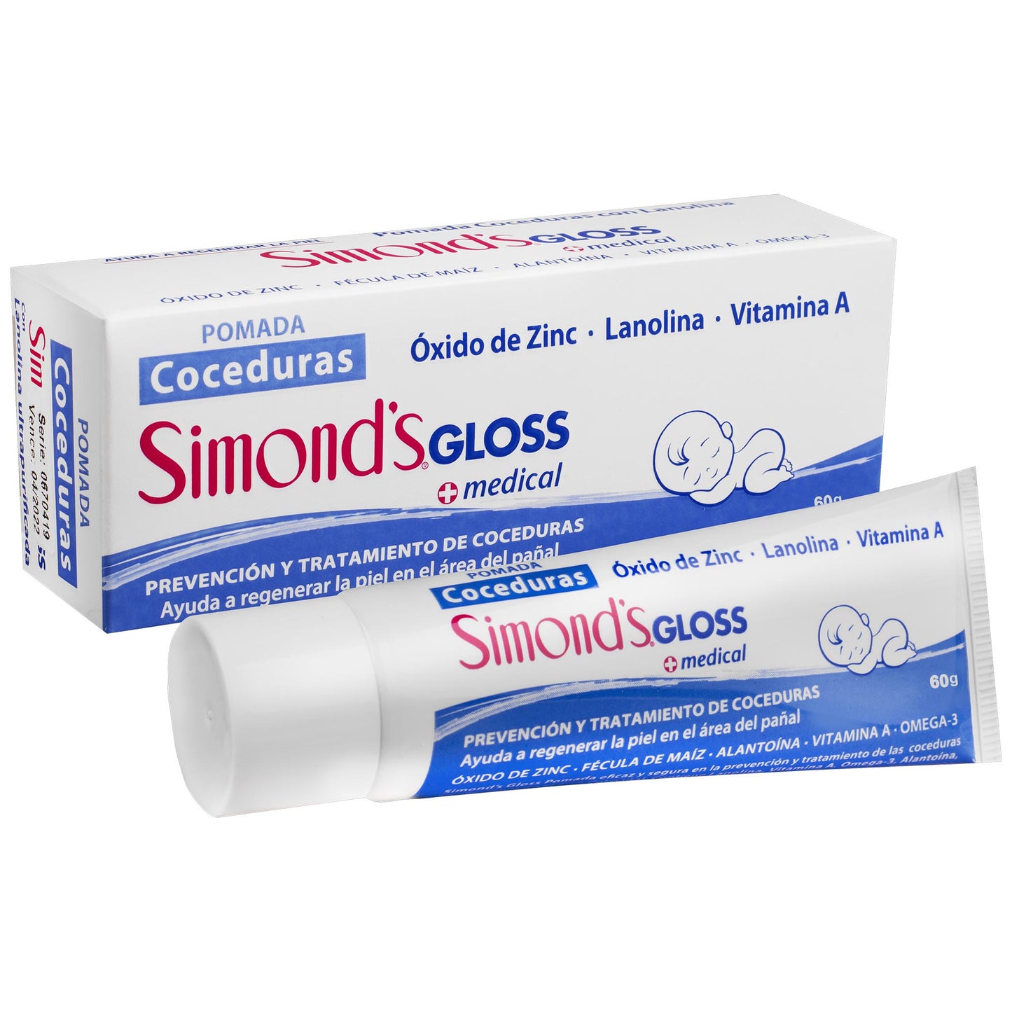 Simonds Gloss Crema x 60 Gr