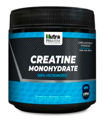 Creatina Polvo x 300 Gr Nutrapharm