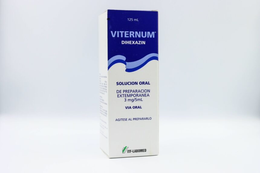 Viternum Vit Jarabe x 125 ml (Vit C/Dihexazin/Nicotimanida/Piridoxina/Riboflavina/Tiamina)