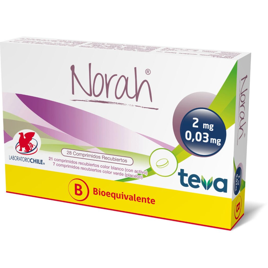 Norah Comprimidos x 28 (Dienogest / Etinilestradiol)