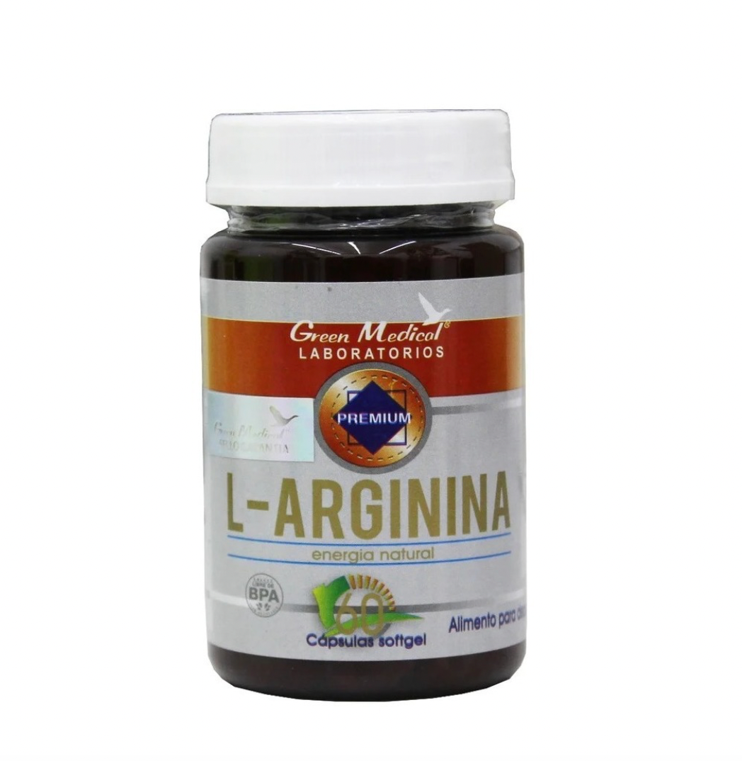L-Arginina Cápsulas x 60 Green Med