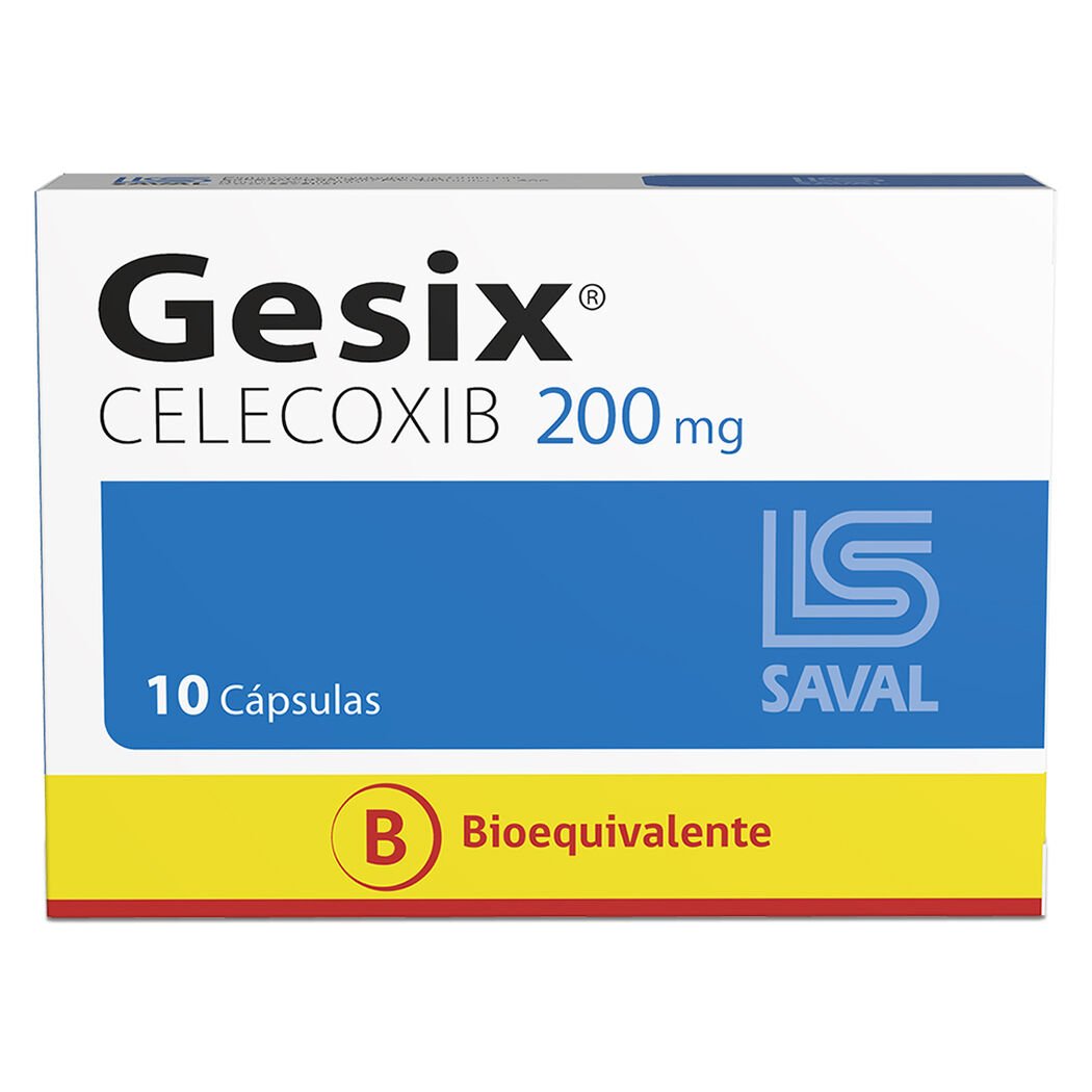 Gesix Cápsulas 200 mg x 10 (Celecoxib)