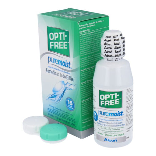 Opti-Free Puremoist x 120 ml (Lubricante Ocular)