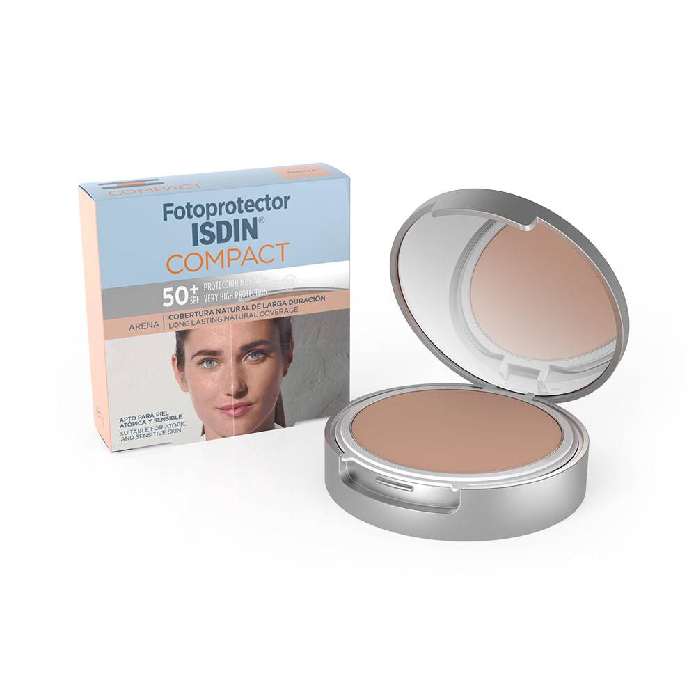 Isdin Fotoprotector Compact 50+ Arena x 10 Gr (Proteccion Solar)
