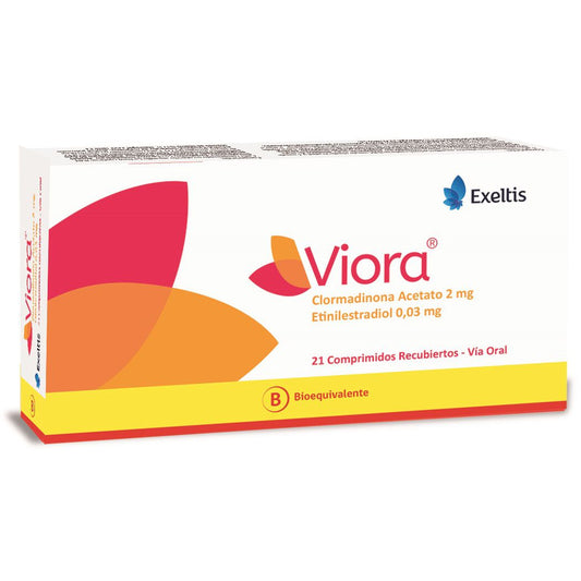 Viora Comprimidos x 21 (Clormadinona/Etinilestradiol)