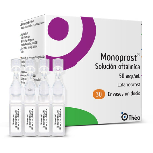 Monoprost Solución Oftálmica 50mcg/ml x 30 (Latanoprost)
