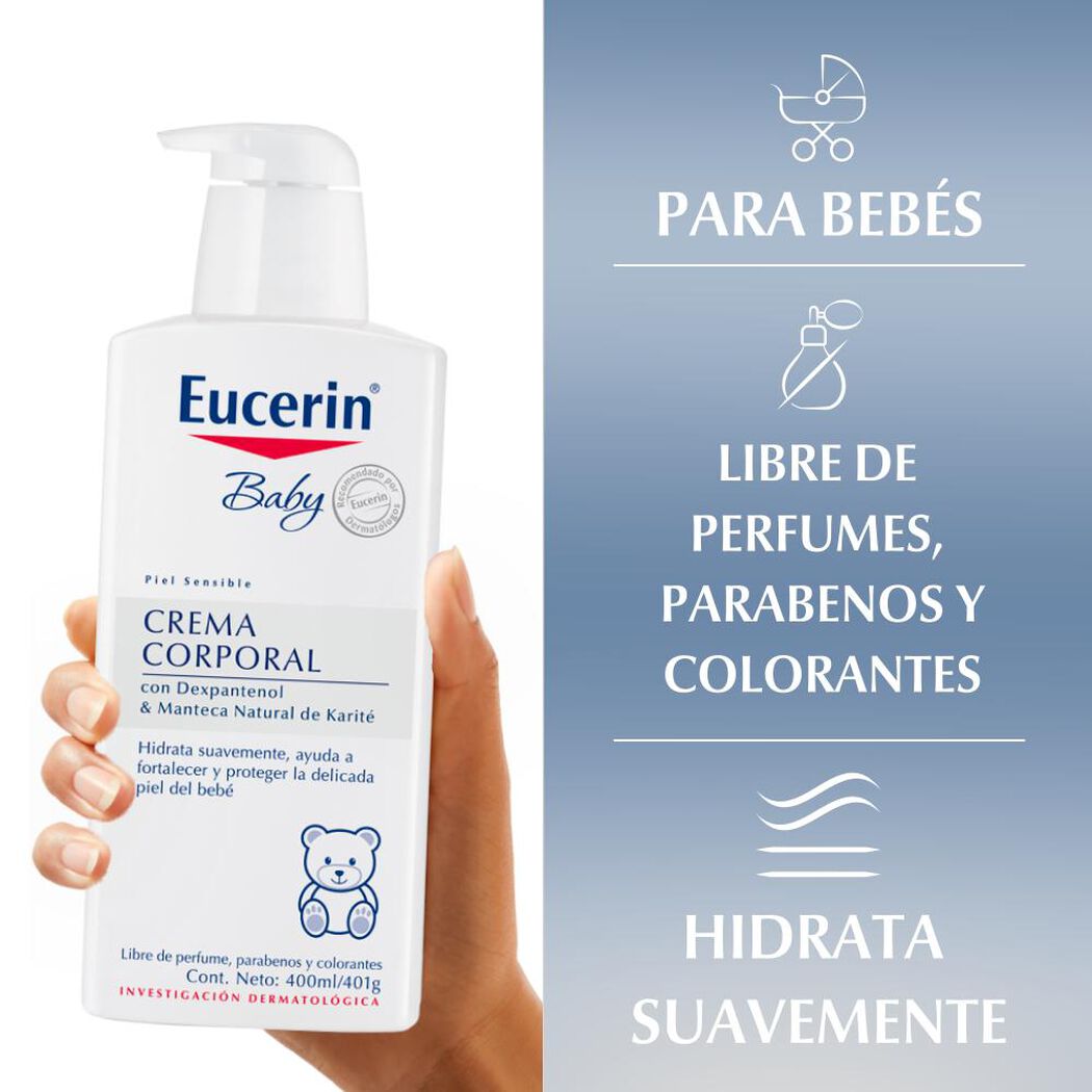 Eucerin Baby Crema Corporal x 400 ml (Cuidado Corporal)