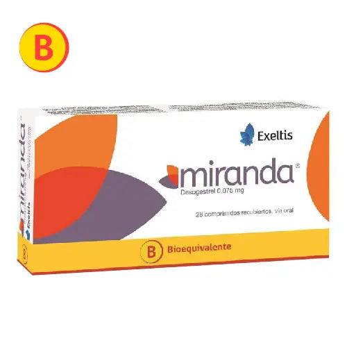 Miranda Comprimidos x 28 (Desogestrel)