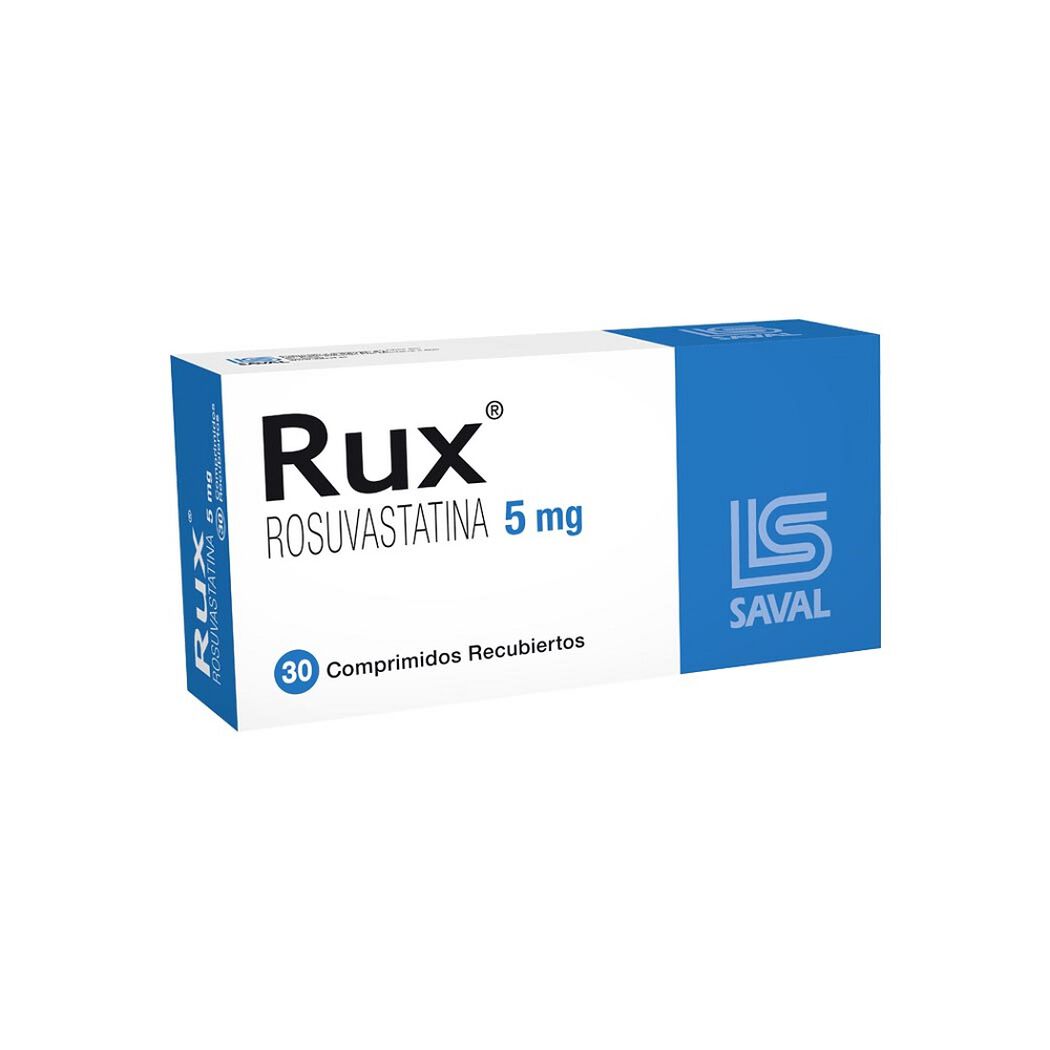 Rux Comprimidos 5 mg x 30 (Rosuvastatina)