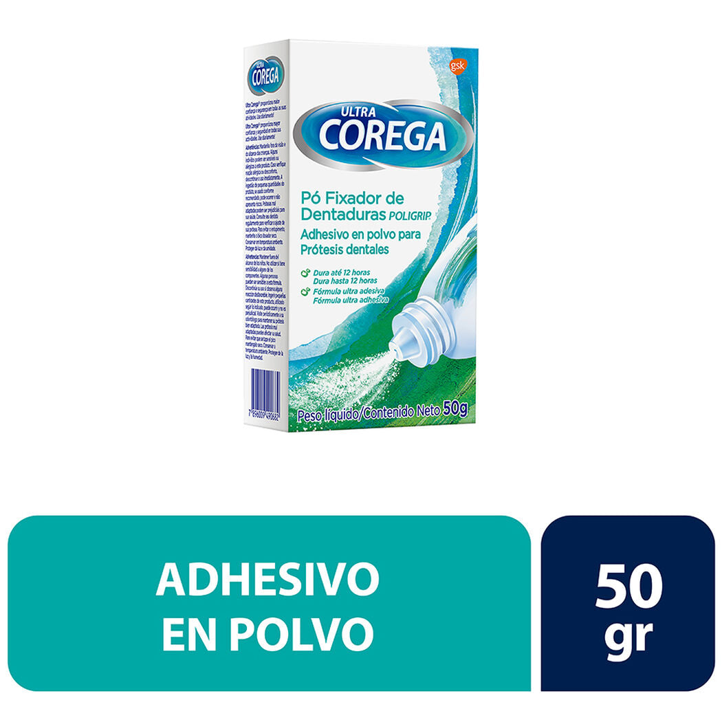 Corega Polvo x 50 Gr (Adhesivo Dental)