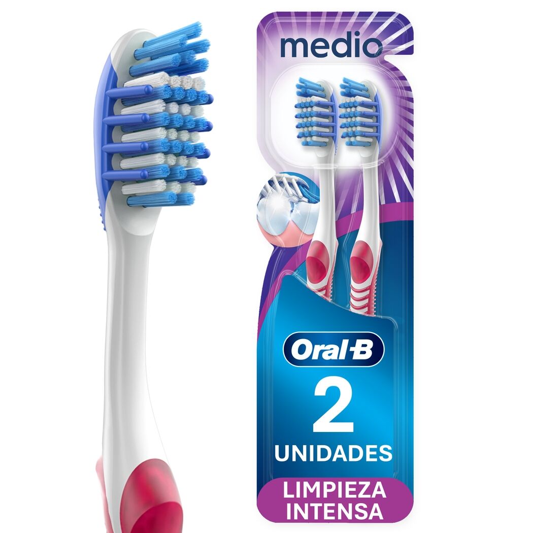 Oral B Cepillo 123 Mediano x 1 Unidades
