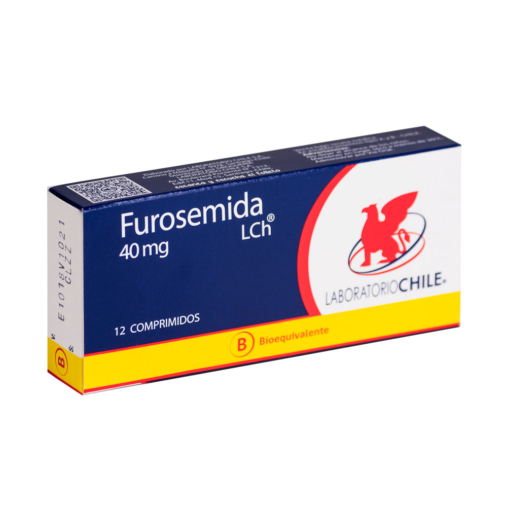 Furosemida Comprimidos 40 mg x 12 Chile