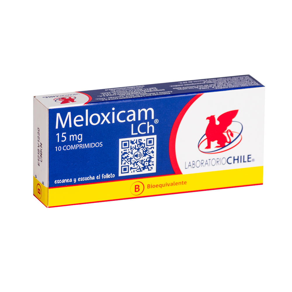 Meloxicam Comprimidos 15 mg x 10 Chile