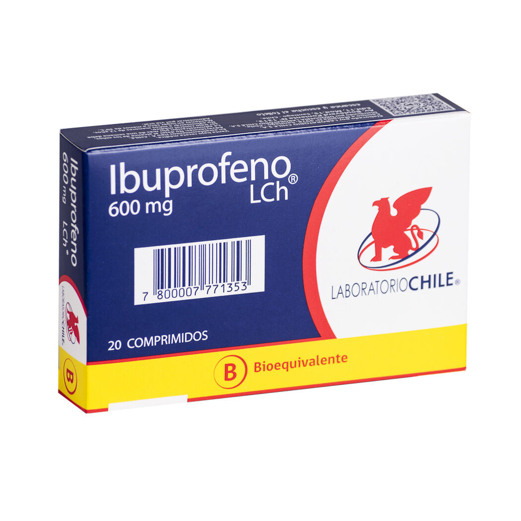 Ibuprofeno Comprimidos 600 mg x 20 Chile