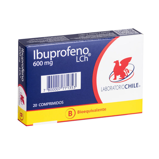 Ibuprofeno Comprimidos 600 mg x 20 Chile