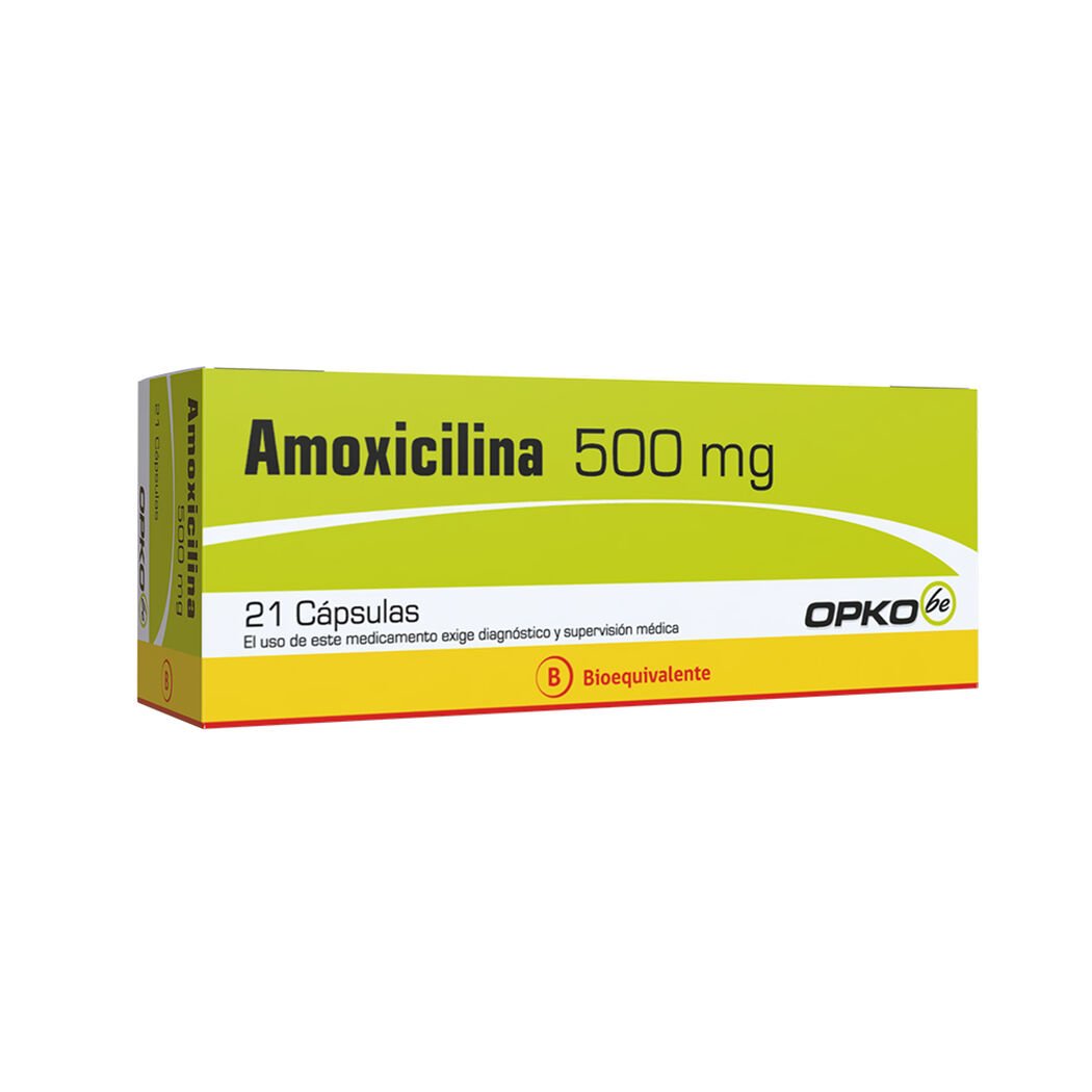 Amoxicilina 500 mg x 21 cápsulas
