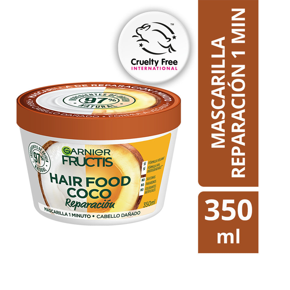 Fructis Mascarilla Coconut x 350 ml (Tratamiento Capilar)