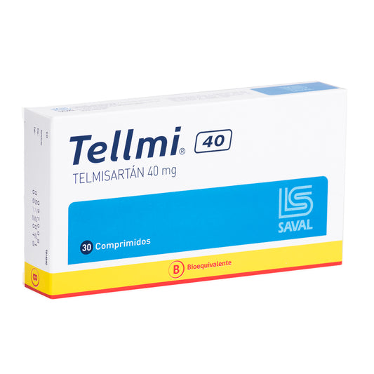 Tellmi Comprimidos 40 mg x 30 (Telmisartan)