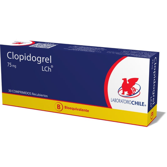 Clopidogrel Comprimidos 75 mg x 30 Chile