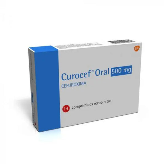 Curocef Comprimidos 500 mg x 14 (Cefuroxima)