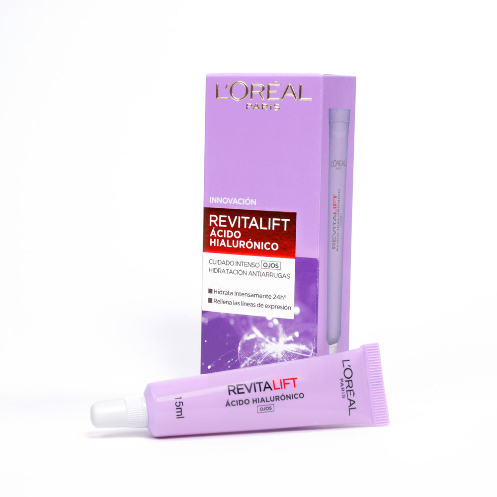 Loreal Contorno Ojos Revitalift Acido Hialu x 15 ml