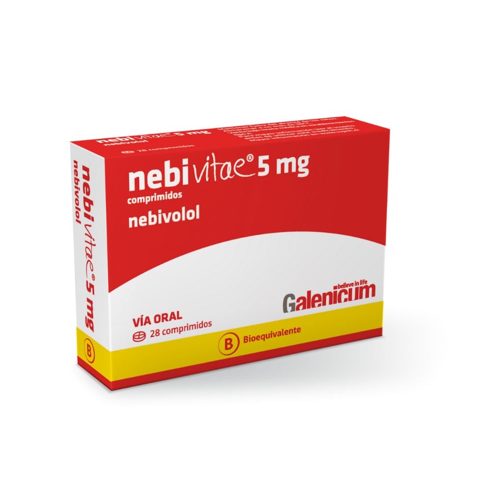 Nebivitae Comprimidos 5 mg x 28 (Nebivolol)