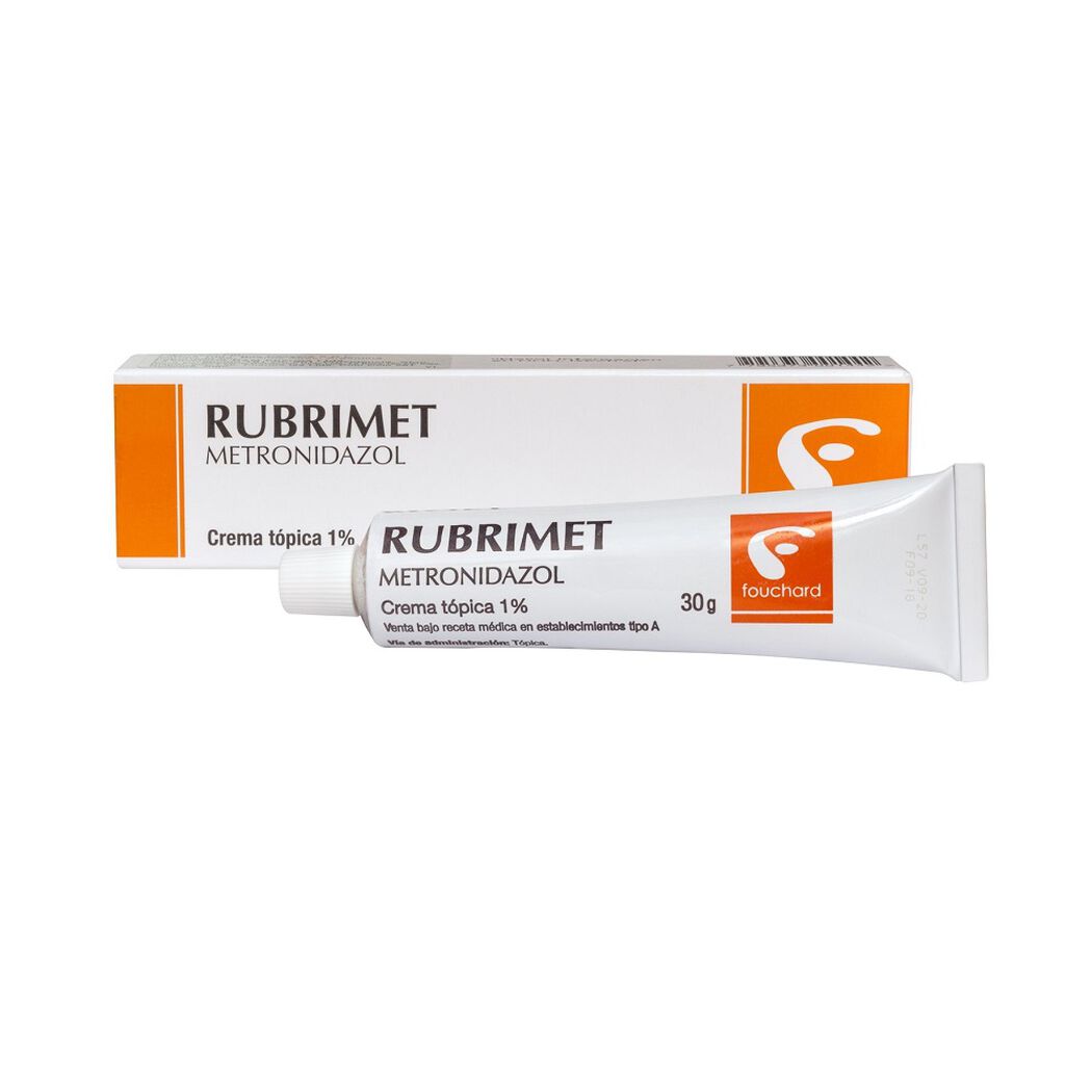 Rubrimet Crema 1% x 30 Gr (Metronidazol)