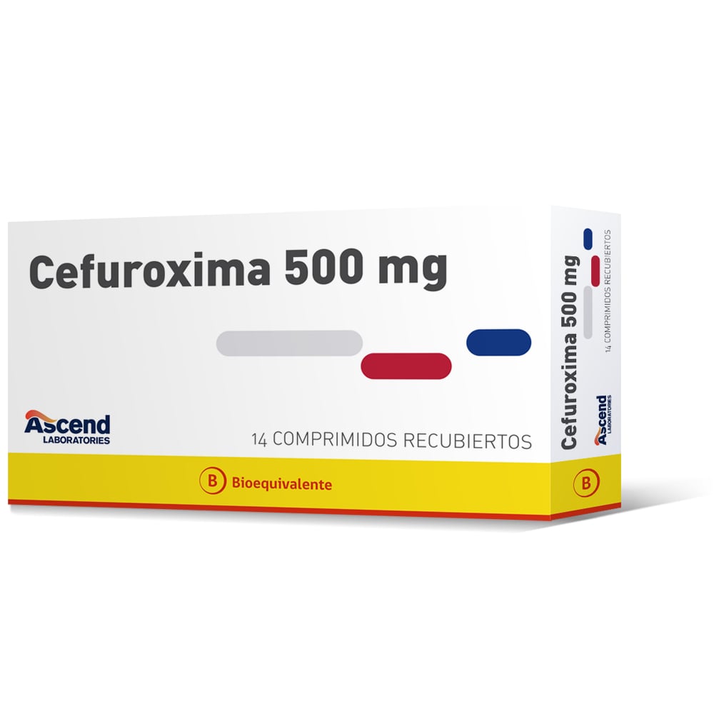Cefuroxima Comprimidos 500 mg x 14 Ascend
