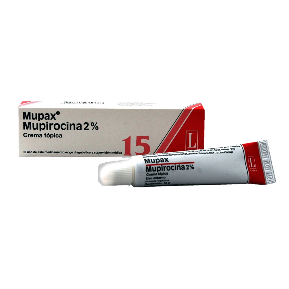 Mupax 2% Crema x 15 Gr (Mupirocina)