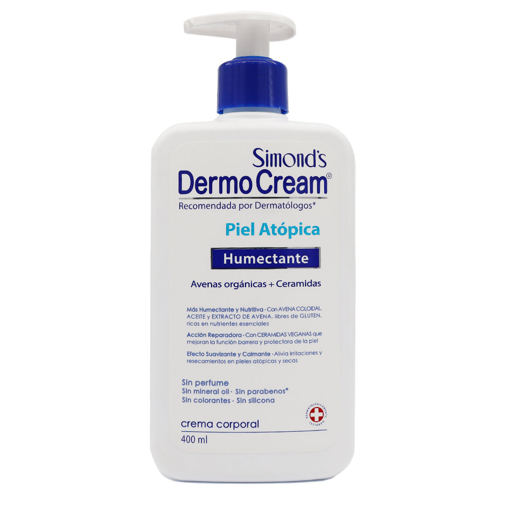 Dermocream Humec Avenas Piel Atopica x 400 ml (Cuidado Corporal)