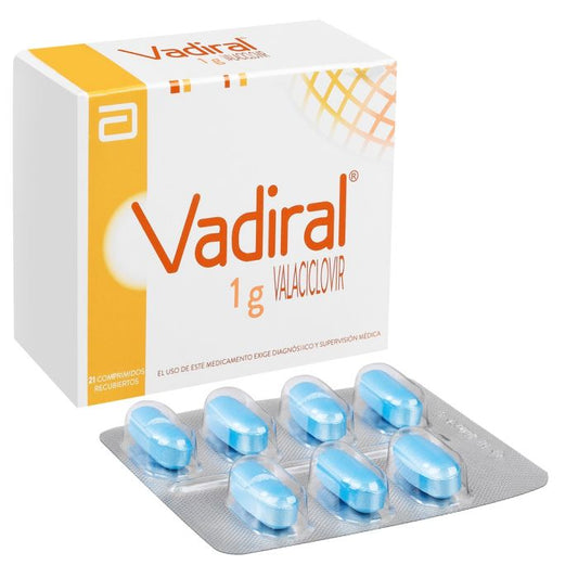 Vadiral Comprimidos 1 Gr x 21 (Valaciclovir)