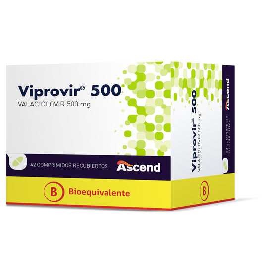 Viprovir Comprimidos 500 mg x 42 (Valaciclovir)
