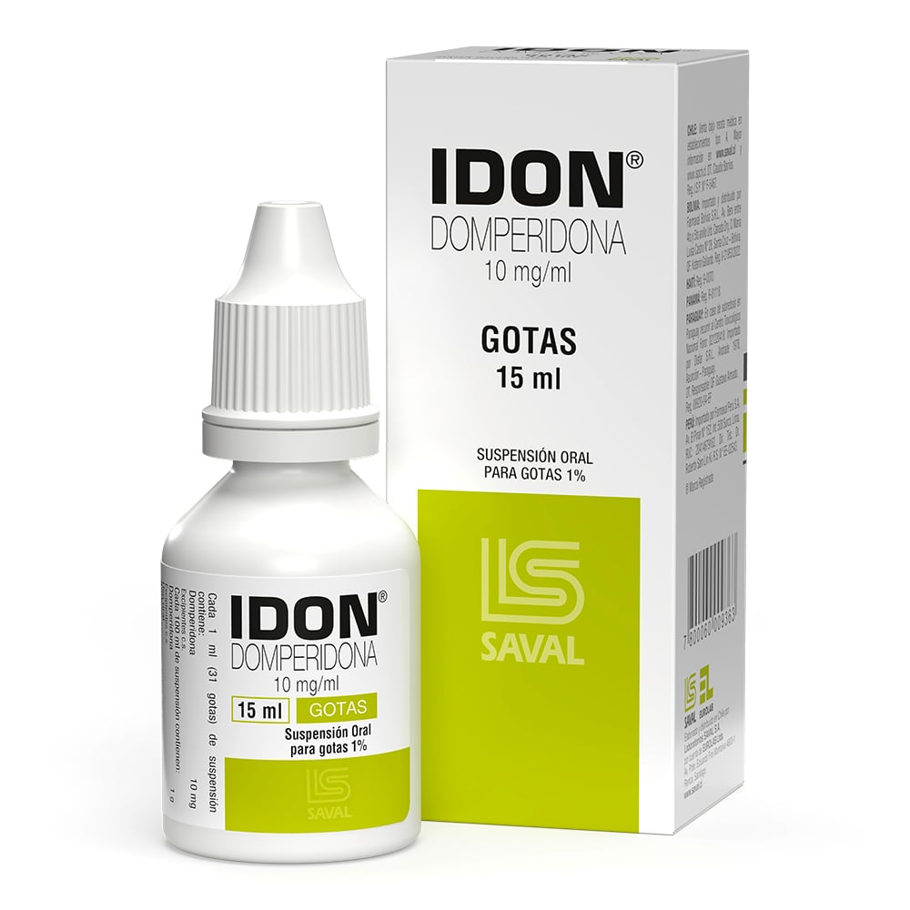 Idon Gotas 10 mg x 15 ml (Domperidona)