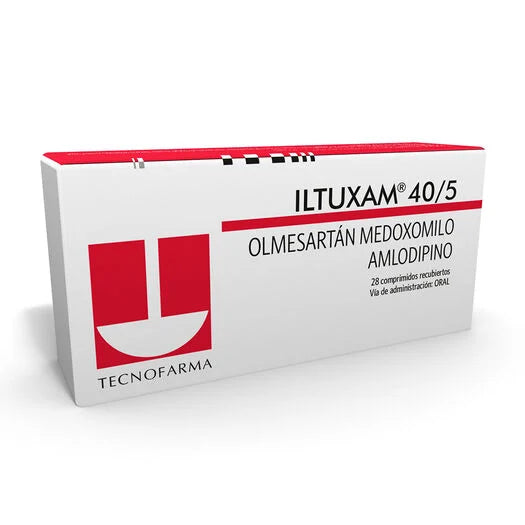 Iltuxam Comprimidos 40/5 x 28 (Olmersartan+Amlodipino)