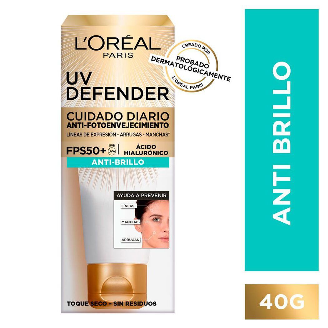 Loreal Uv Defender Anti-Brillo Fps 50