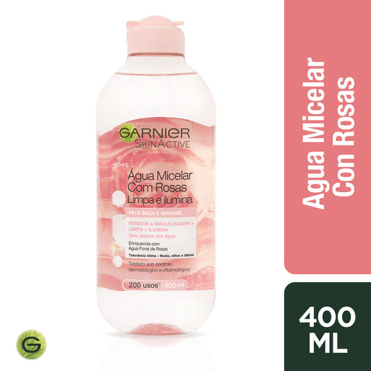 Agua Micelar Agua De Rosas x 400 ml Garnier
