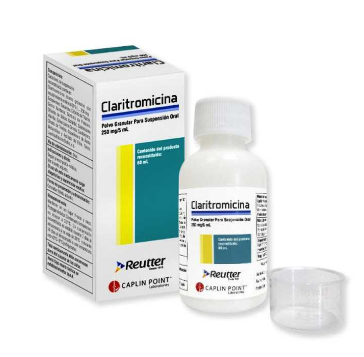 Claritromicina Sus 250mg/5ml x 60 ml Reutter