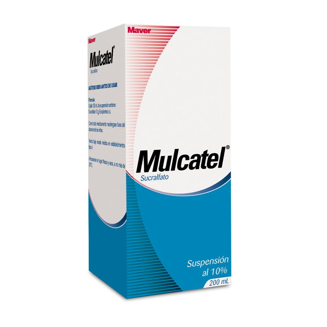Mulcatel Sucralfato Sus 10% x 200 ml
