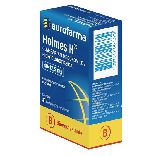 Holmes 40 mg Comprimidos x 30 (Olmesartan)