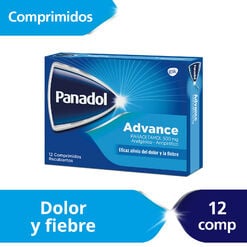 Panadol Extra Advance Comprimidos x 12 (Paracetamol/Cafeina)