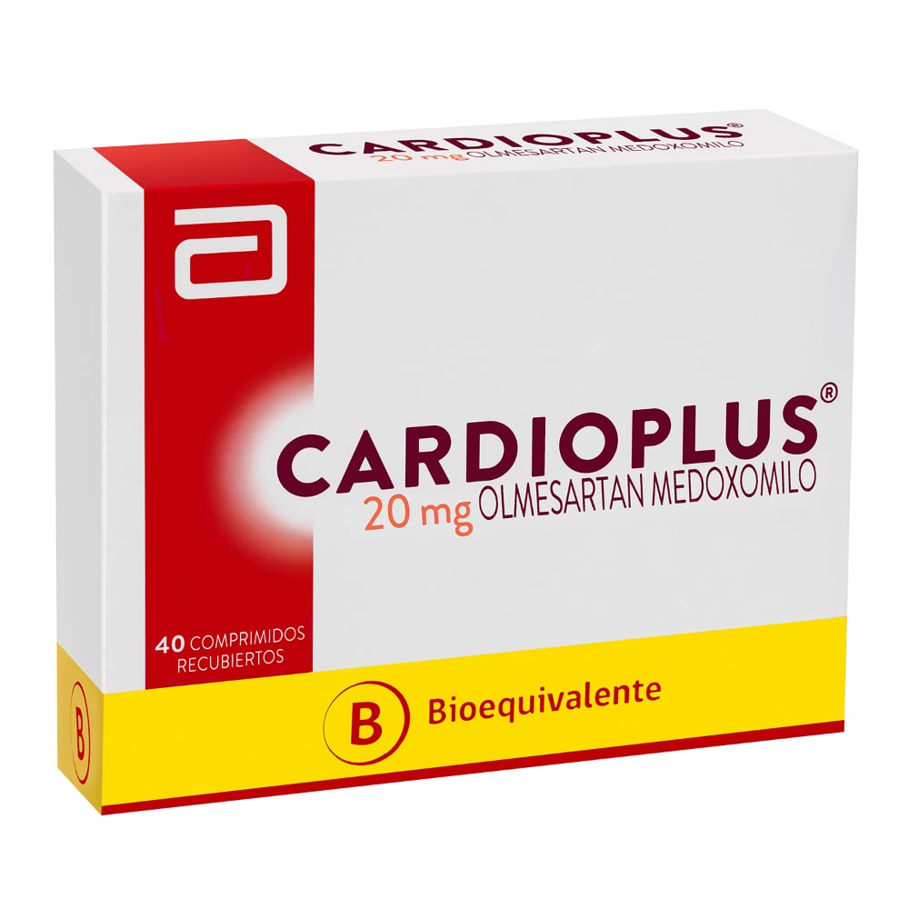 Cardioplus Comprimidos 20 mg x 40 (Olmesartan)