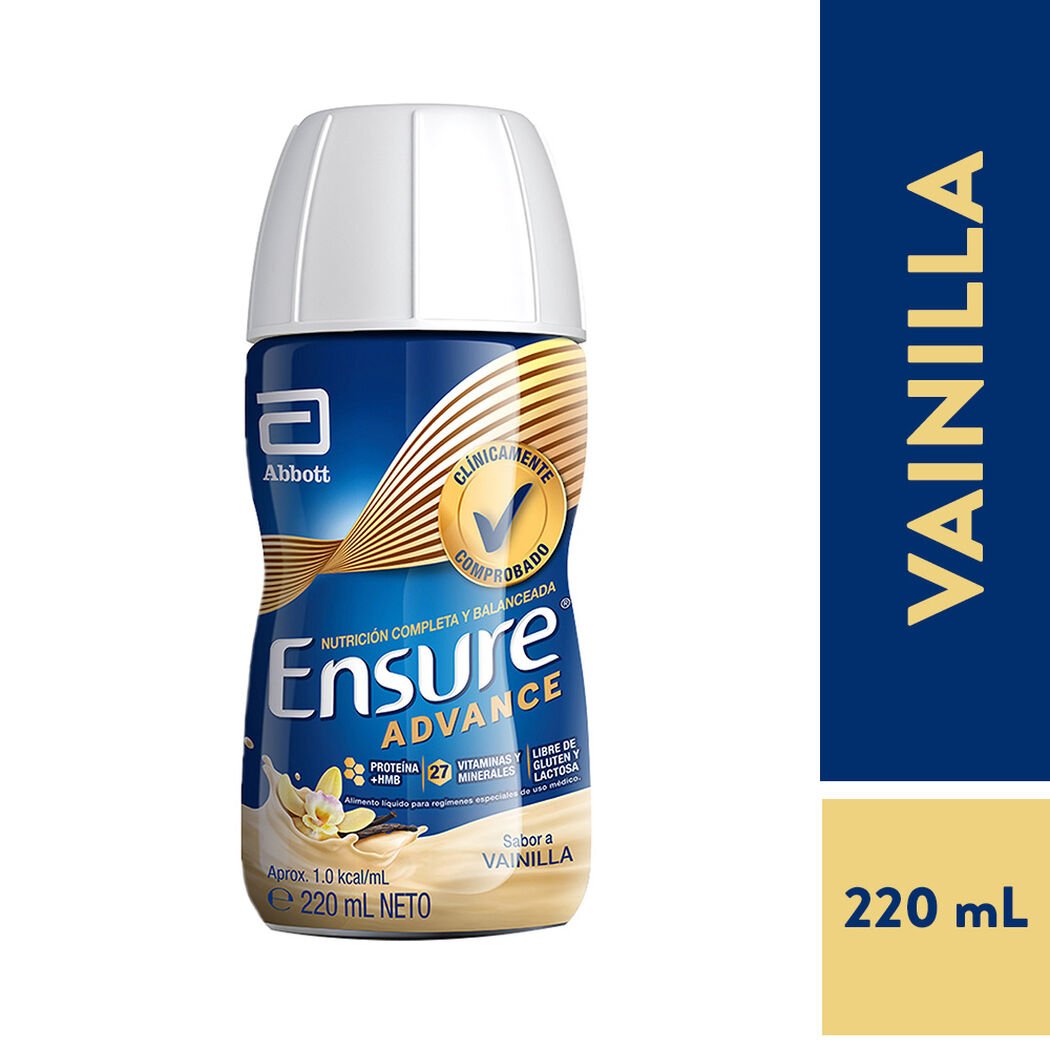 Ensure Adv Vainilla x 220 ml (Vitaminas Y Suplementos)