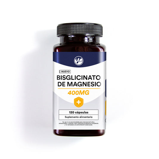 Bisglicinato De Magnesio Cápsulas x 120 Nf