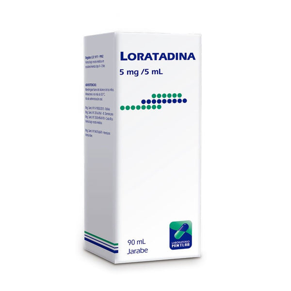 Loratadina Jarabe 5 mg x 90 ml Mint