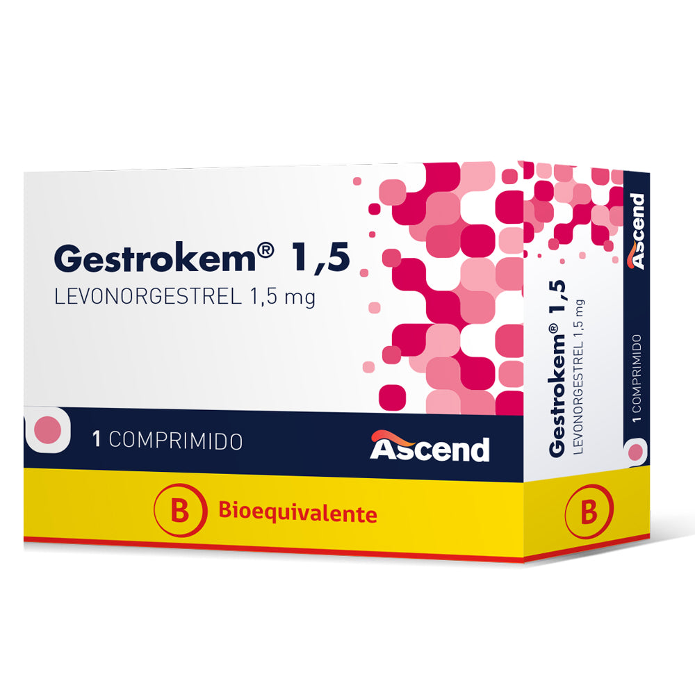 Gestrokem Comprimidos 1,5 mg x 1 (Levonorgestrel)