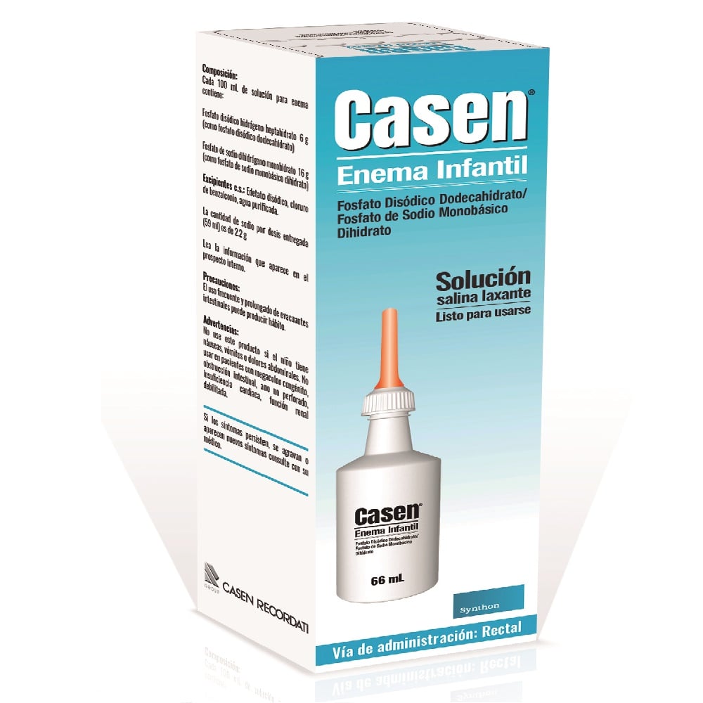 Casen Enema Inf x 66 ml (Fosfato De Sodio/Bifosfato)