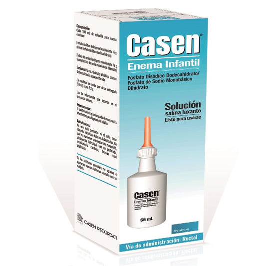 Casen Enema Inf x 66 ml (Fosfato De Sodio/Bifosfato)